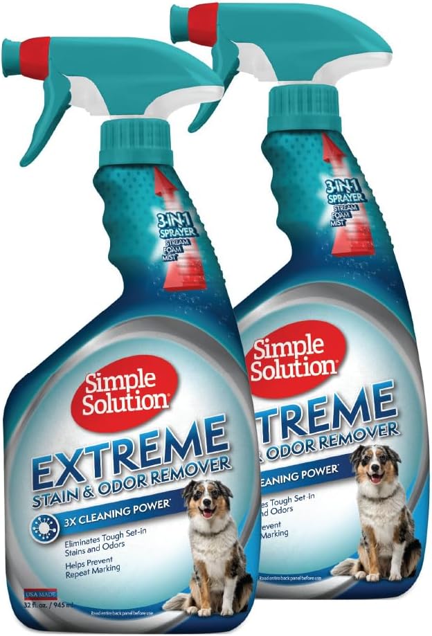 Extreme Stain & Odor Remover, Enzyme Stain Cleaner, 32oz