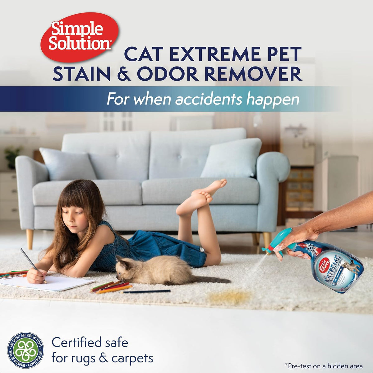Extreme Stain & Odor Remover, Enzyme Stain Cleaner, 32oz