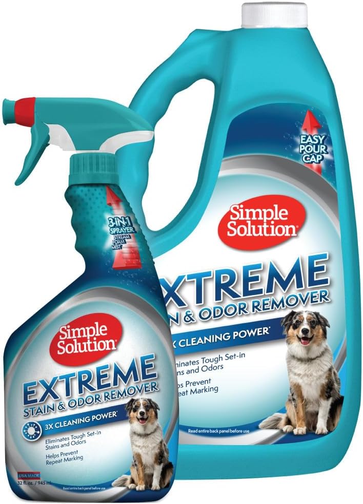 Extreme Stain & Odor Remover, Enzyme Stain Cleaner, 32oz