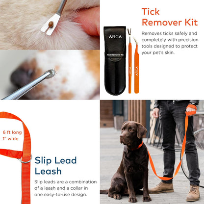 Cat & Dog First Aid Kit for Car - Pet Emergency Kit for Home Office Travel – Dog Camping Essentials with Muzzle & Mini First Aid Pouch