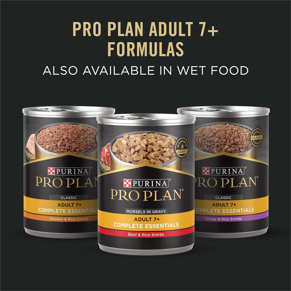 Adult 7 Plus Complete Essentials Senior Dry Dog Food, 34 lb