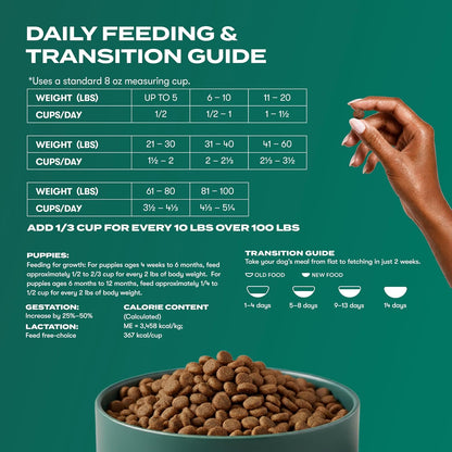 Grain Free Dry Dog Food - Real Salmon, Sweet Potato & Carrot, 4lb