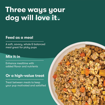 Grain Free Dry Dog Food - Real Salmon, Sweet Potato & Carrot, 4lb