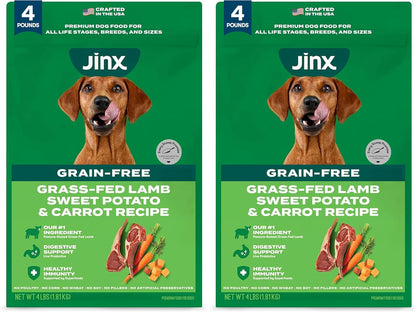 Grain Free Dry Dog Food - Real Salmon, Sweet Potato & Carrot, 4lb