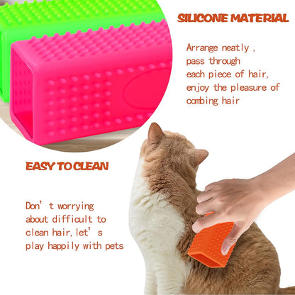 2pcs Pet Hair Remover, Car Carpet Cleaner for Dog & Cat Hair, Interior, Furniture, Sofa