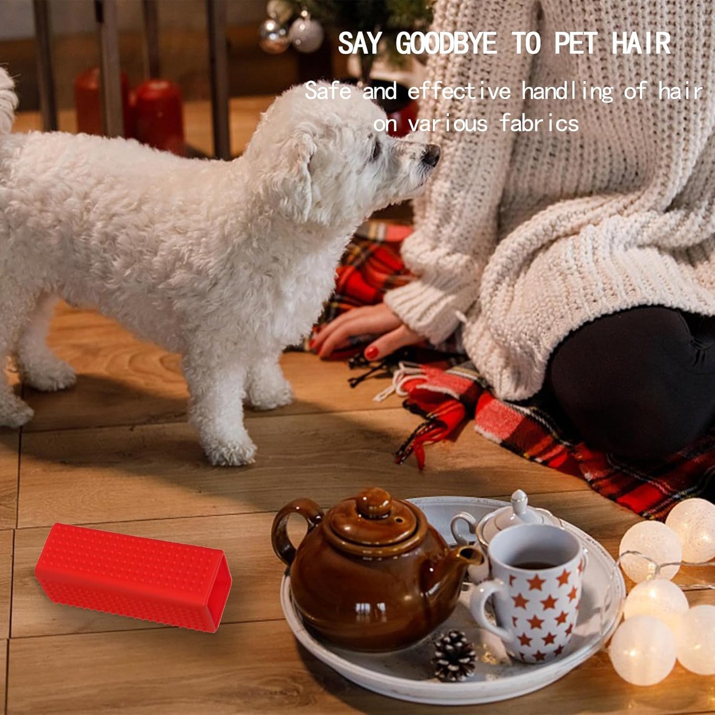 2pcs Pet Hair Remover, Car Carpet Cleaner for Dog & Cat Hair, Interior, Furniture, Sofa