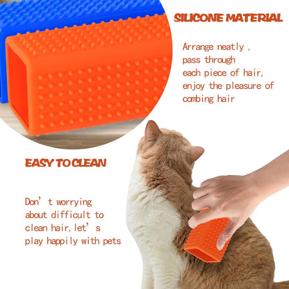 2pcs Pet Hair Remover, Car Carpet Cleaner for Dog & Cat Hair, Interior, Furniture, Sofa