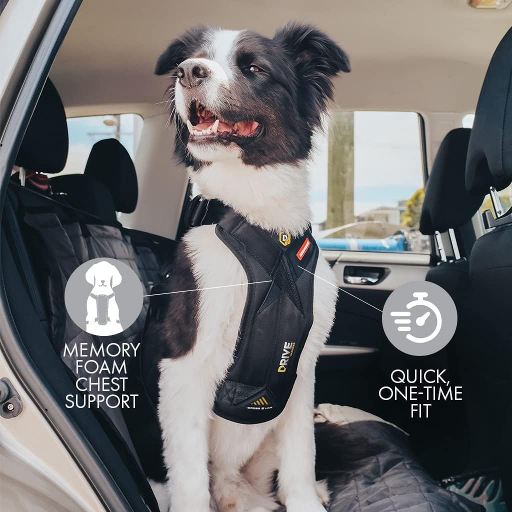 Drive Dog Car Harness, Crash Tested and Certified - Medium
