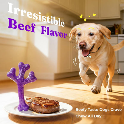 Tough Dog Toys for Aggressive Chewers 3 Pack, Indestructible Dog Toys for Large Dogs, Dog Chew Toys, Aggressive Chew Toys to Keep Them Busy, Dog Toy for 30-75lbs Medium/Large Breeds