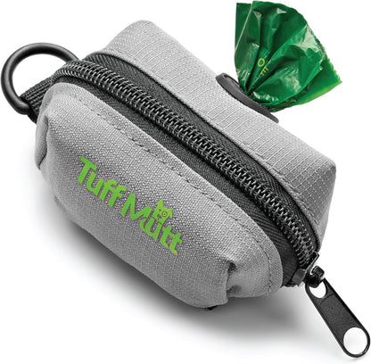 Dog Poop Bag Holder for Leashes with Velcro Attachment