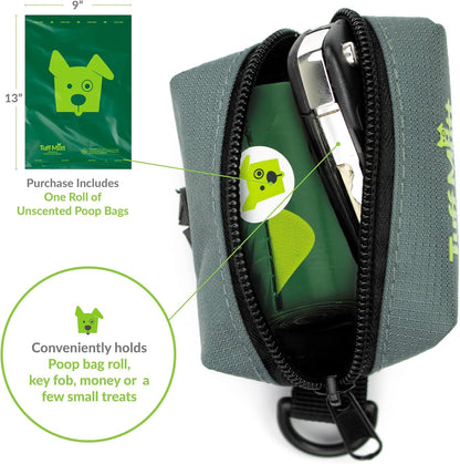 Dog Poop Bag Holder for Leashes with Velcro Attachment