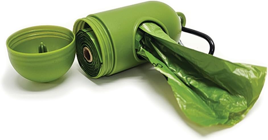 Pet Poop Leak Proof Waste Bags with Dispenser and Leash Clip, Lavender Scented, 9" x 13" Large Size, Bags (150)