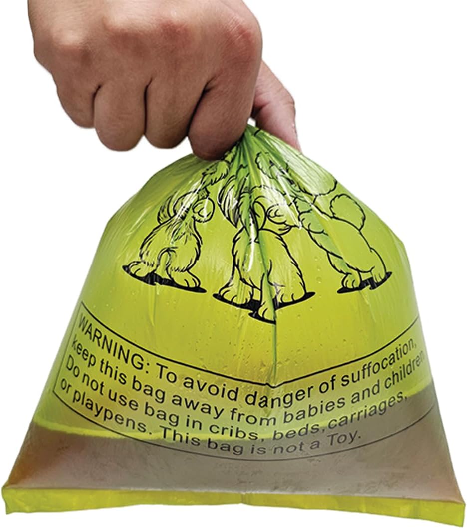 Pet Poop Leak Proof Waste Bags with Dispenser and Leash Clip, Lavender Scented, 9" x 13" Large Size, Bags (150)