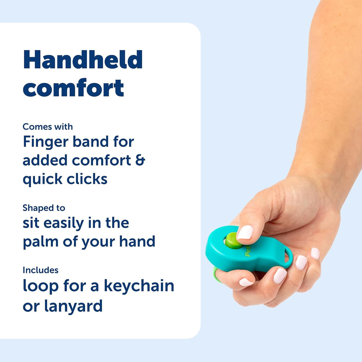 Clik-R Dog Training Clicker, Blue