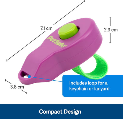 Clik-R Dog Training Clicker, Blue