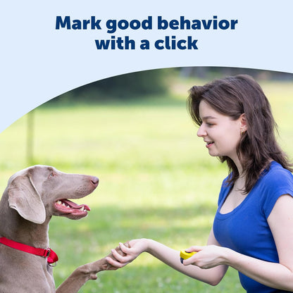 Clik-R Dog Training Clicker, Blue
