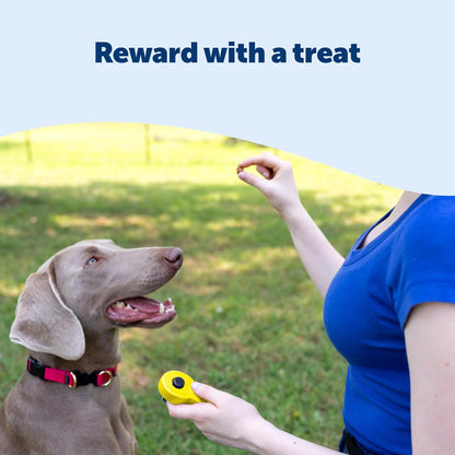 Clik-R Dog Training Clicker, Blue